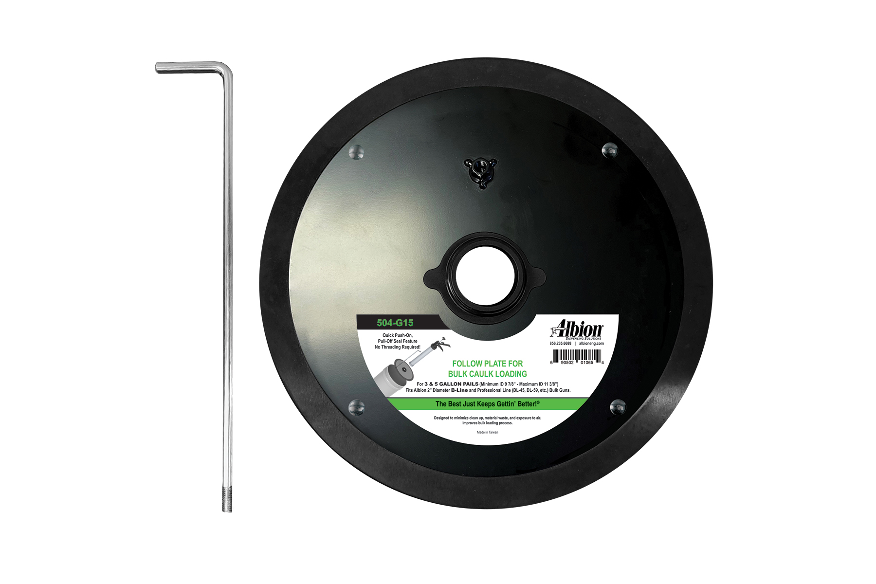 Albion® 504-G15 5TAXALBION504-G15SLIPONFOLLOWPLATE