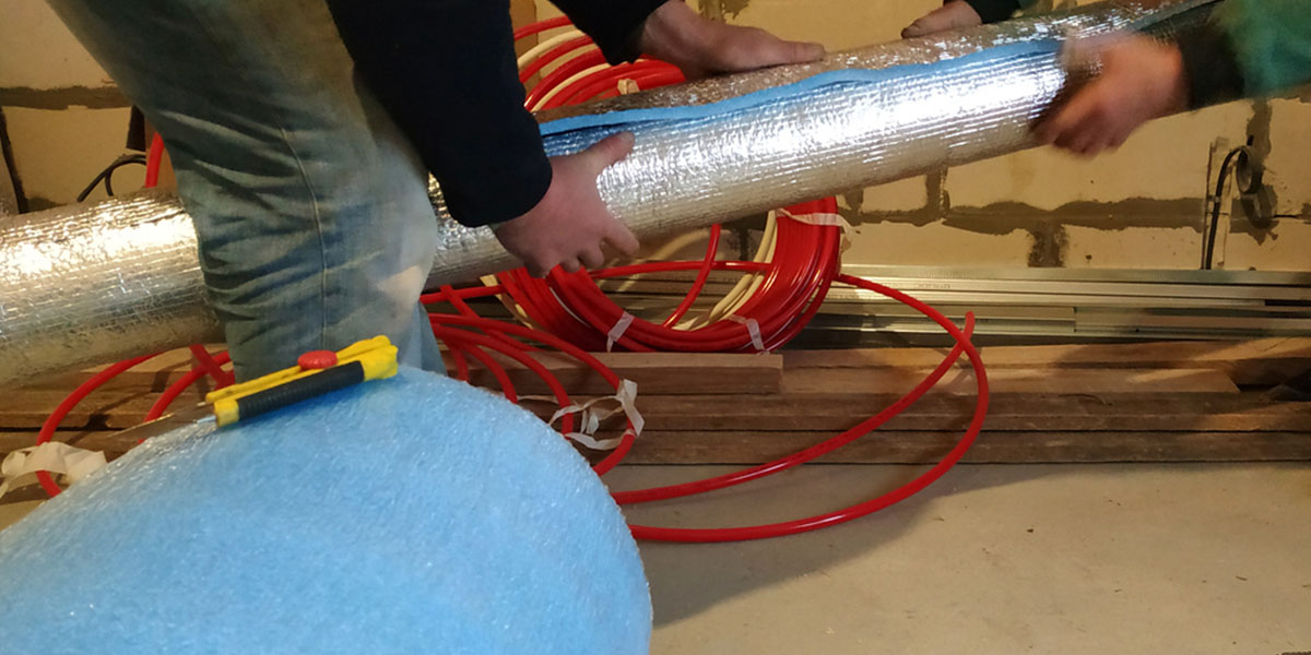 Aerogel insulation material used in industrial applications