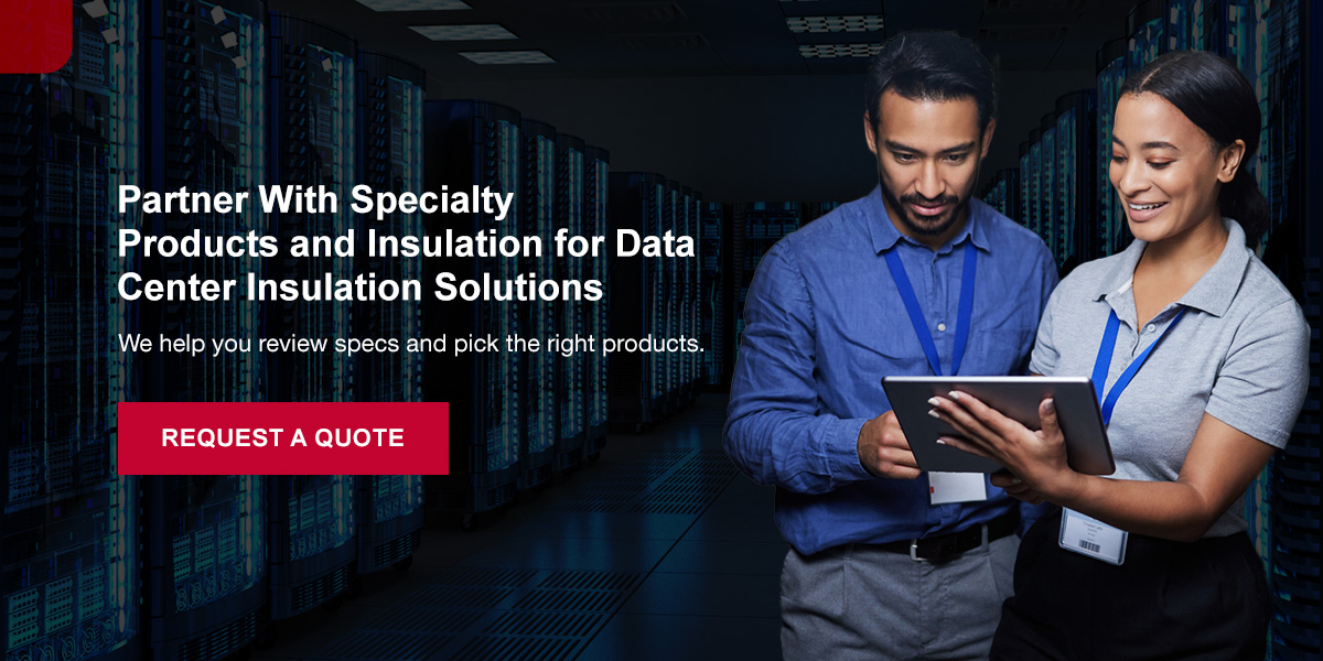 Data center insulation materials and support from SPI